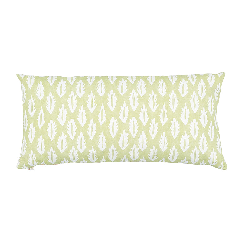 Forest + Lani Pillow | Grass Green & Gold