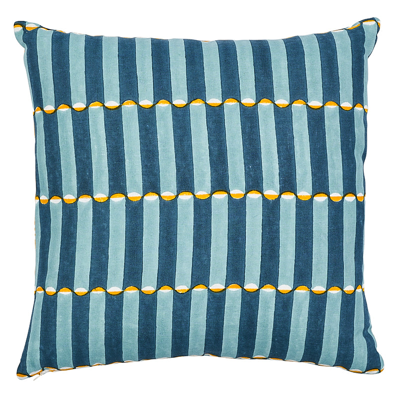 Pattee & Luna Pillow | Tumeric & Blue