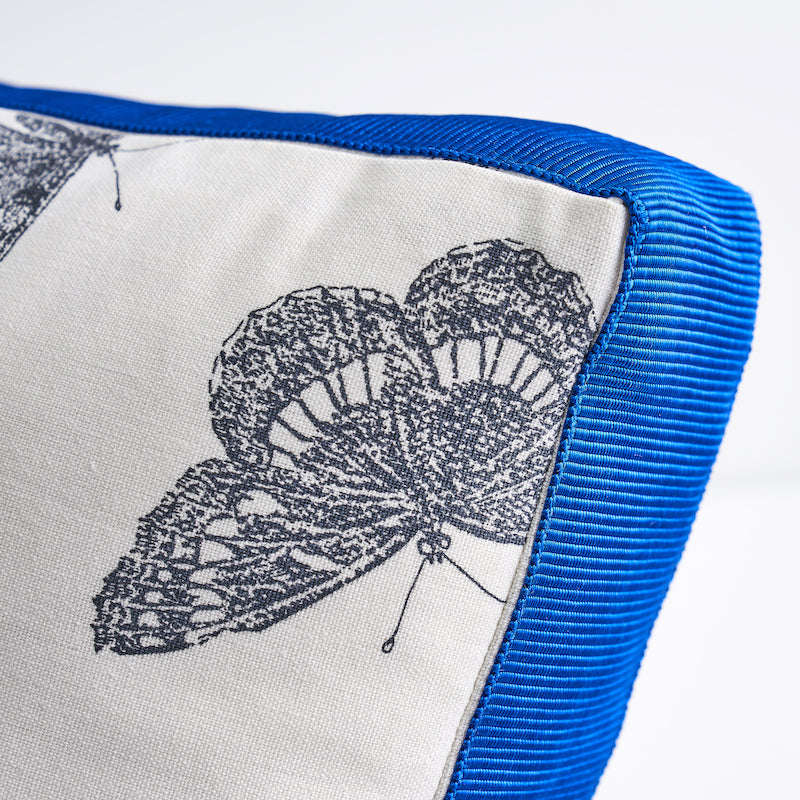 Burnell Butterfly Pillow | Black & White