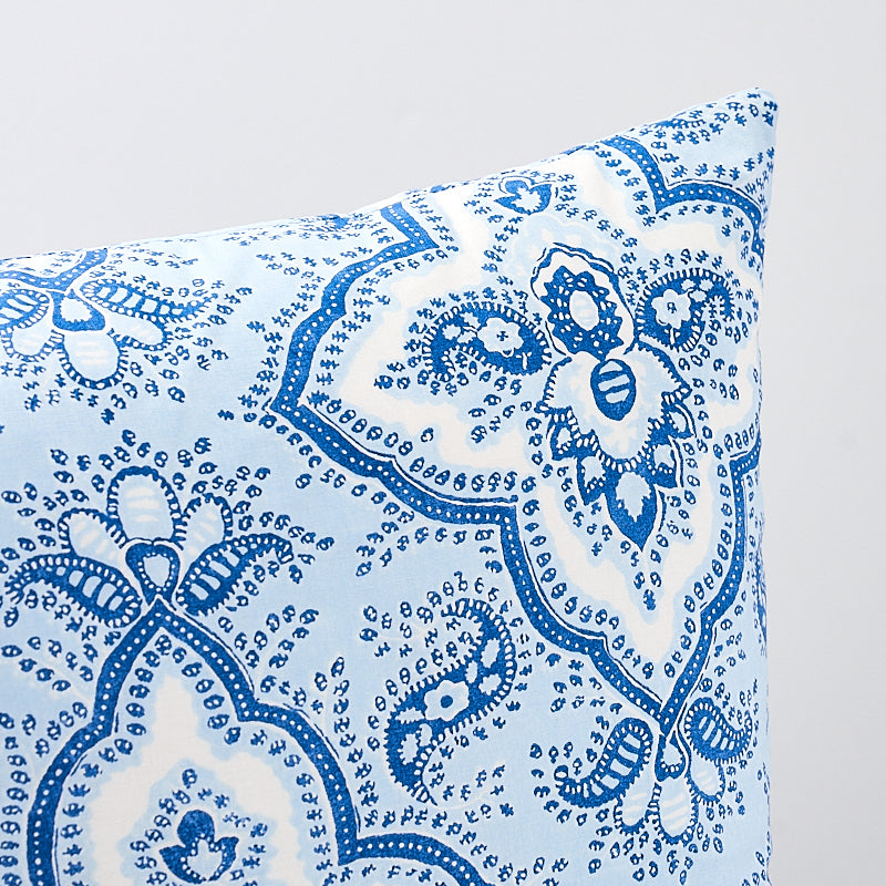 Amalia Medallion Pillow | Blues