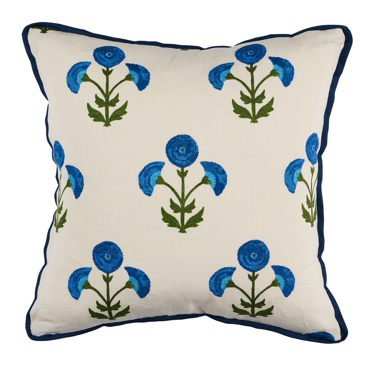 Saranda Flower Pillow | Royal