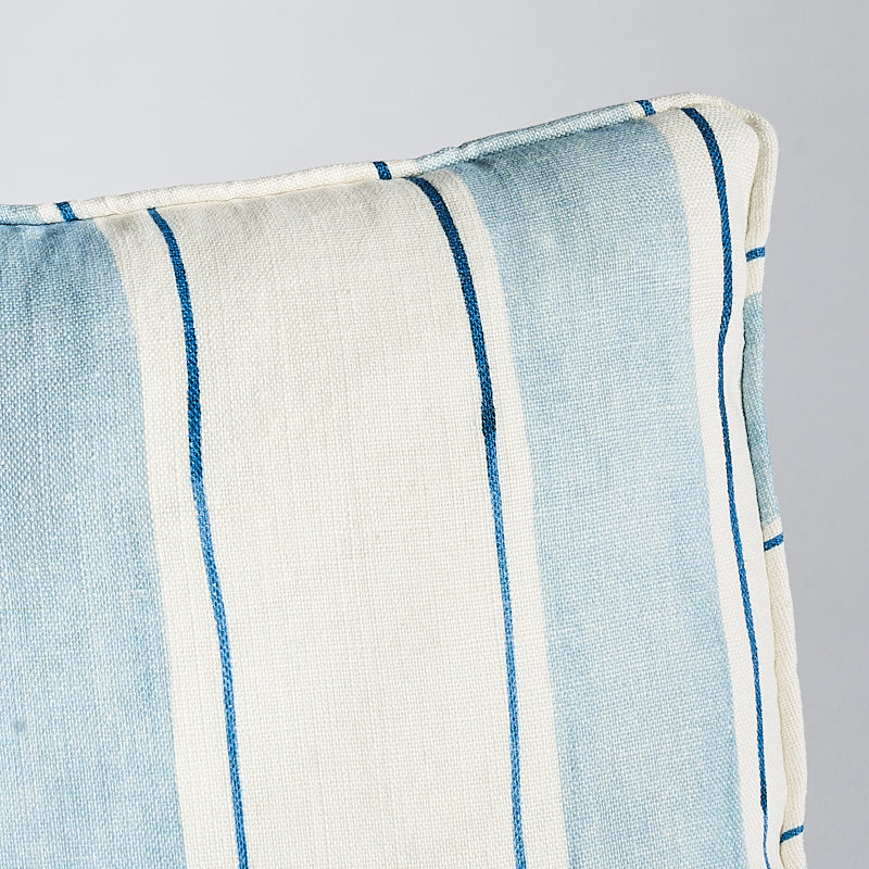 Tracing Stripes Pillow | Sky