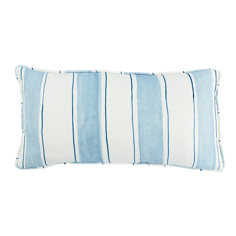 Tracing Stripes Pillow | Sky