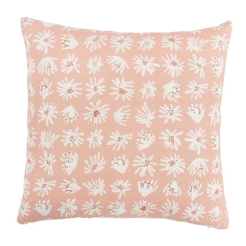 Meadow Rock Pillow | Blush