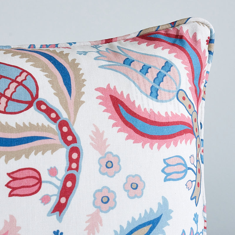 Malabar Vine Pillow | Sky & Rose