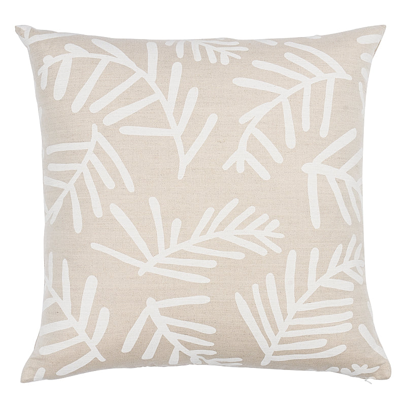 Tiah Cove Pillow | Ivory On Natural