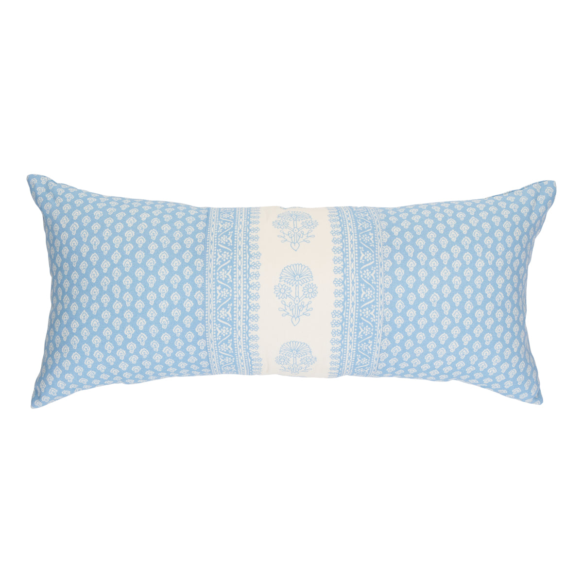 Hyacinth I/O Pillow | China Blue