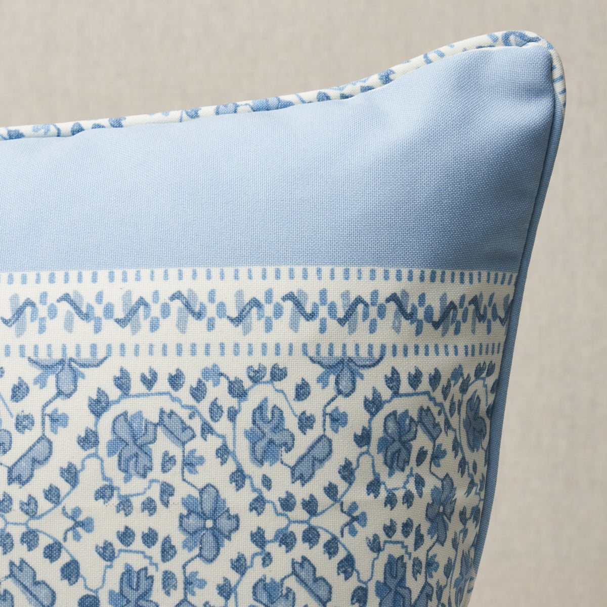 Jasmine I/O Pillow | Indigo