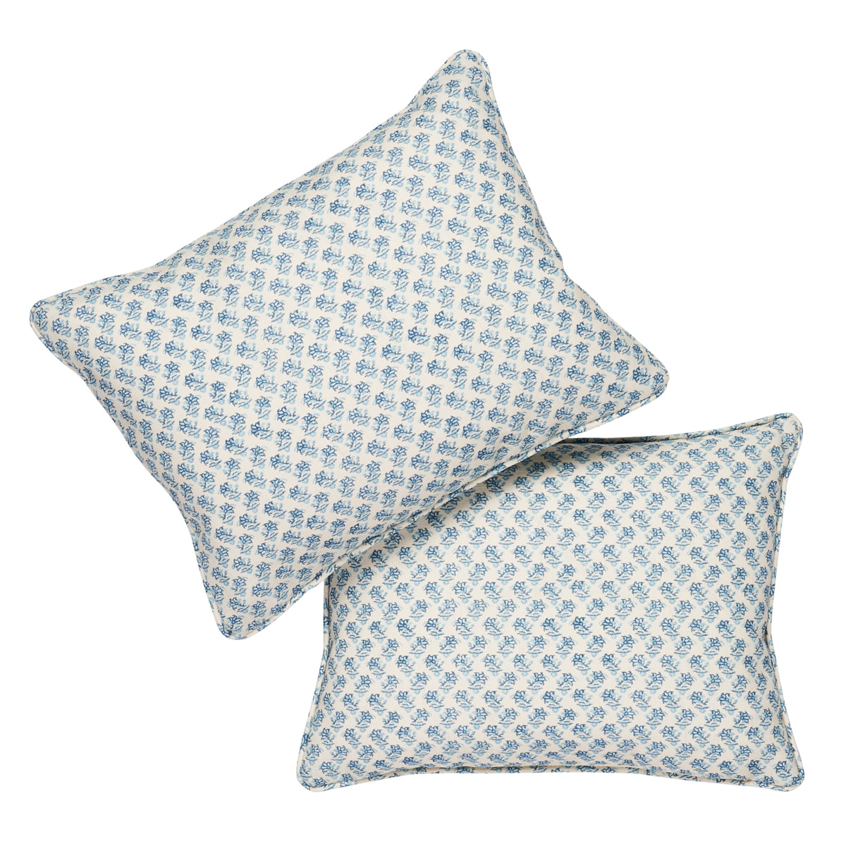 Oleander I/O Pillow | Indigo