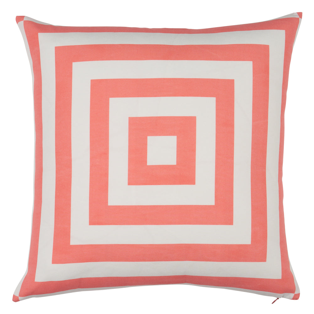 Roxbury I/O Pillow | Coral