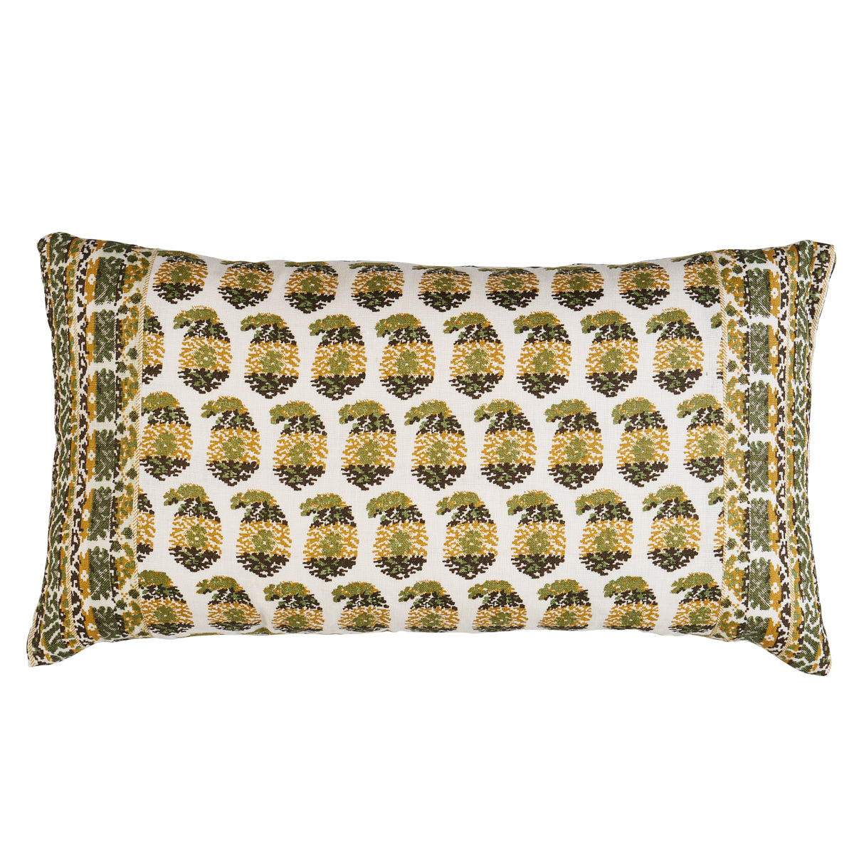 Terry Pillow | Ochre & Green