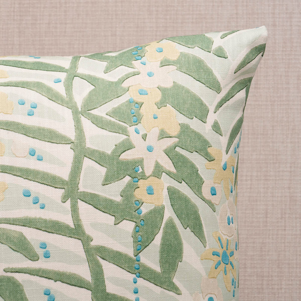Ashbee Botanical Pillow | Aqua