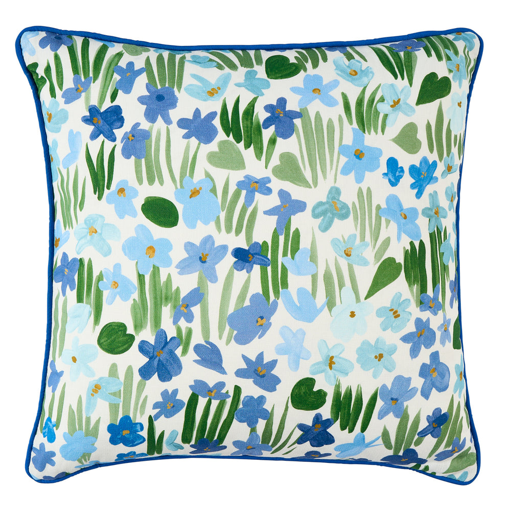 Sweet Violette I/O Pillow | Blue