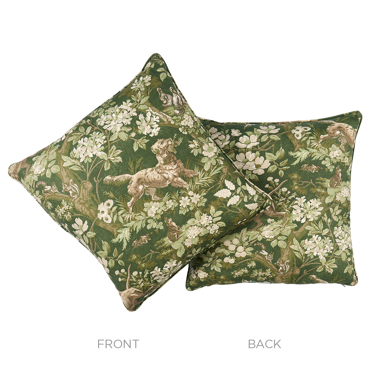 Hound Meadow Pillow | Forest