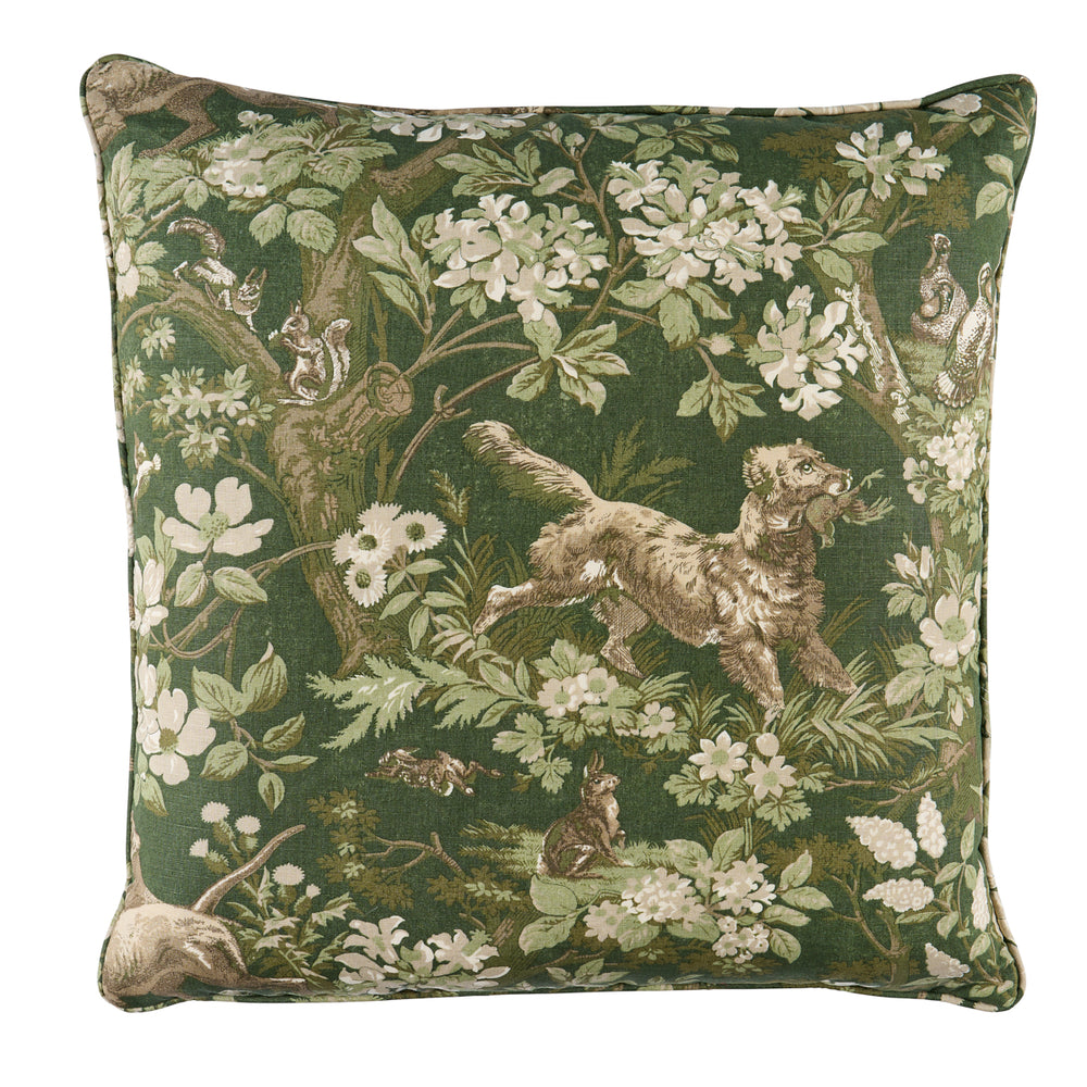 Hound Meadow Pillow | Forest