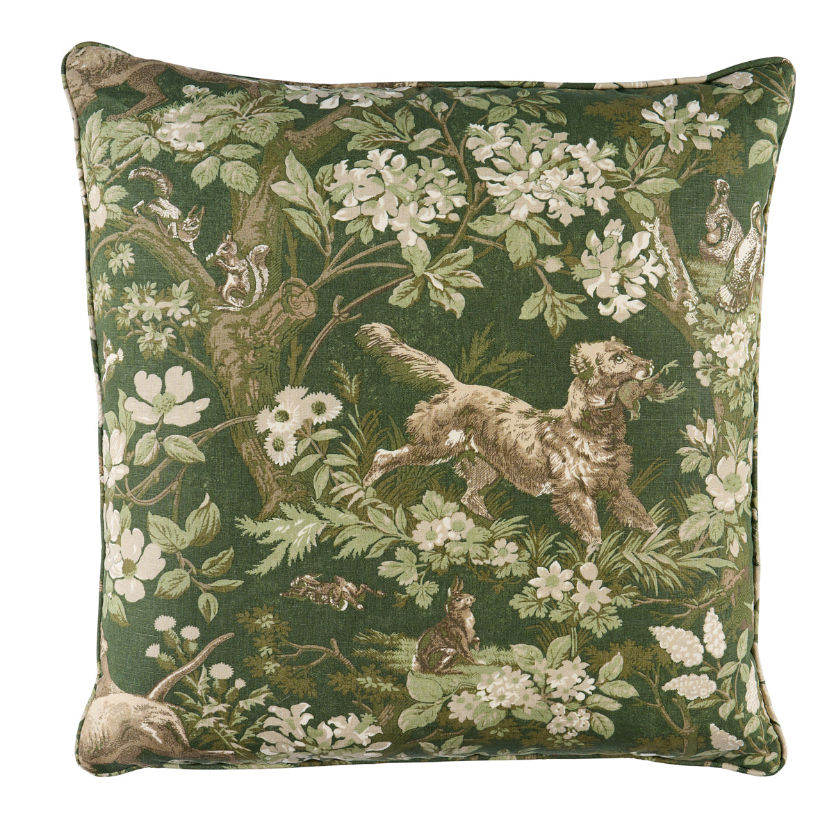 Hound Meadow Pillow | Forest