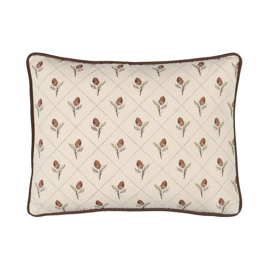 Holden Hand Print Pillow | Cream
