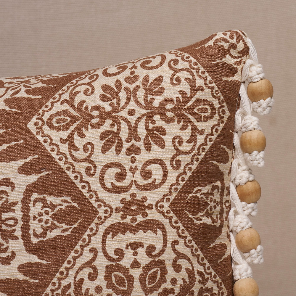 Berkeley Silk Pillow | Chestnut