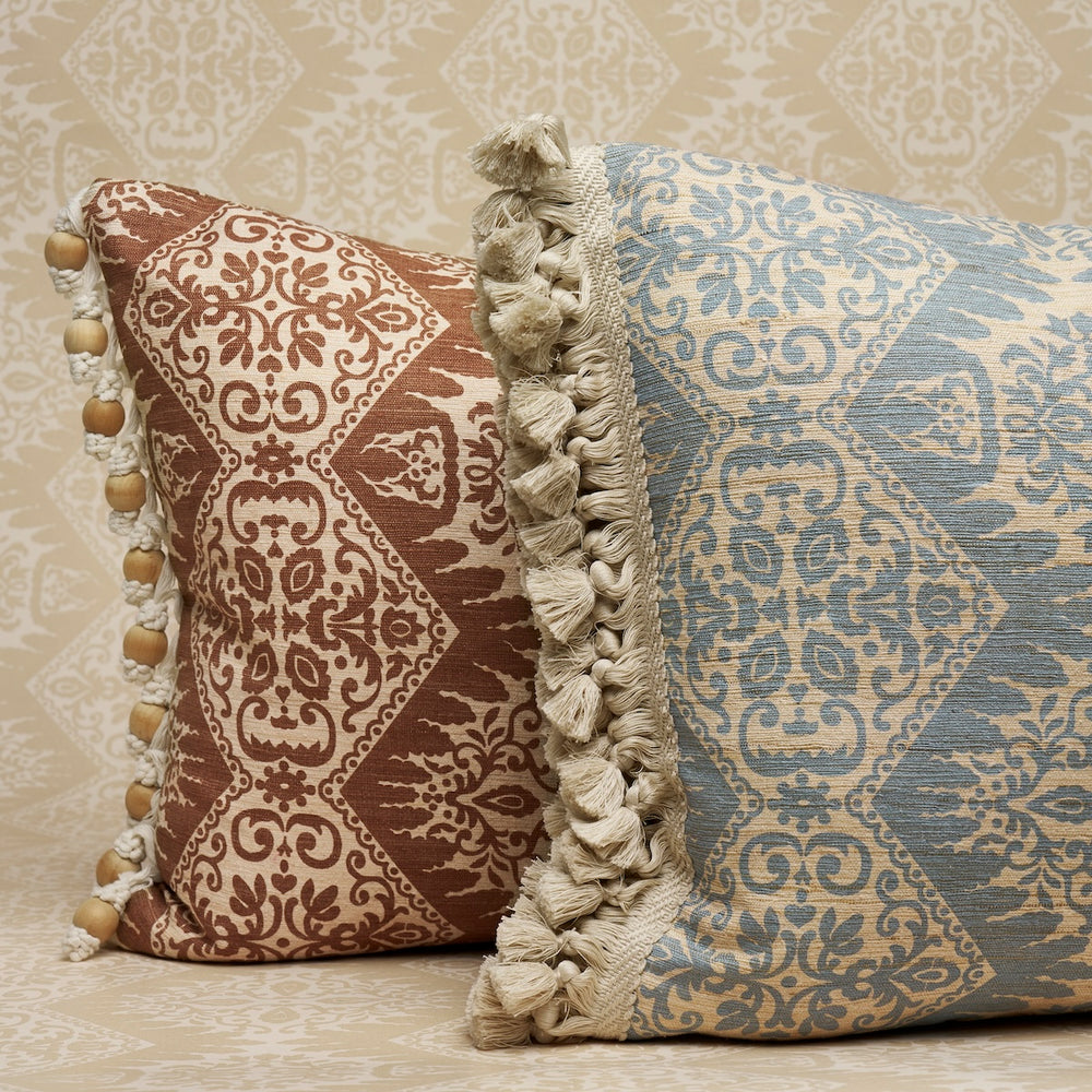 Berkeley Silk Pillow | Cornflower