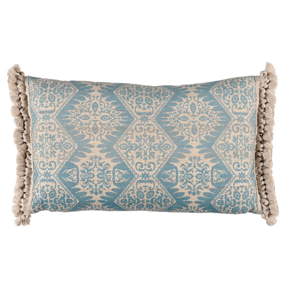 Berkeley Silk Pillow | Cornflower