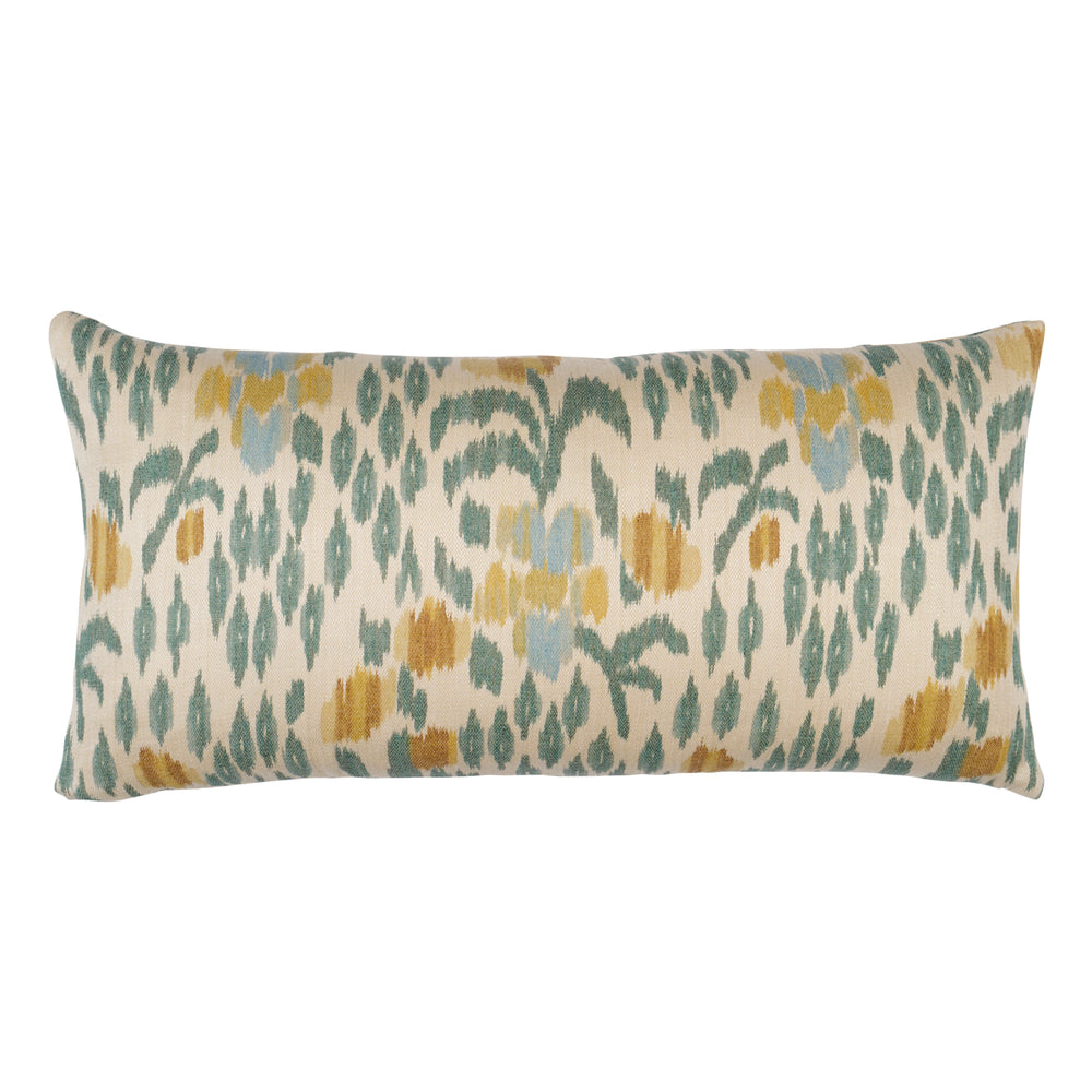 Leonora Warp Print Pillow | Citron