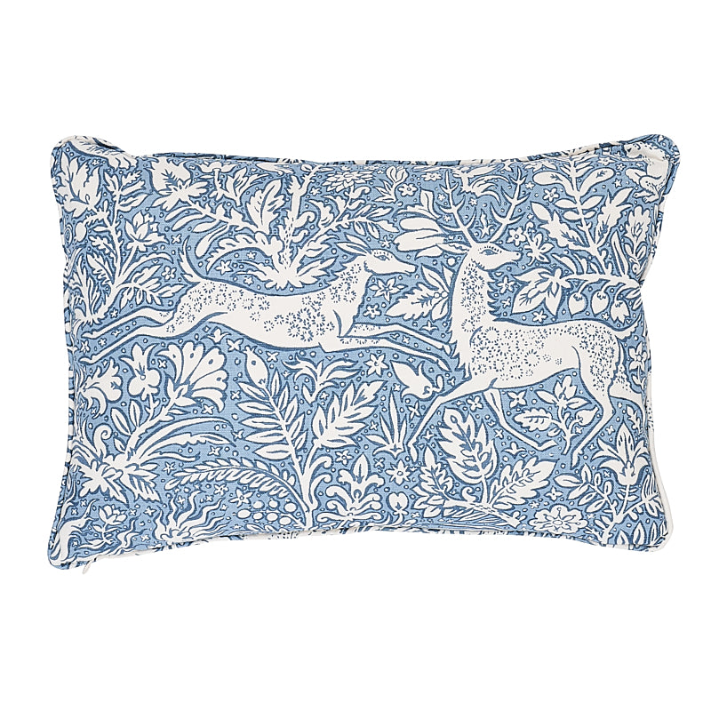 Khan's Park Pillow | Chambray