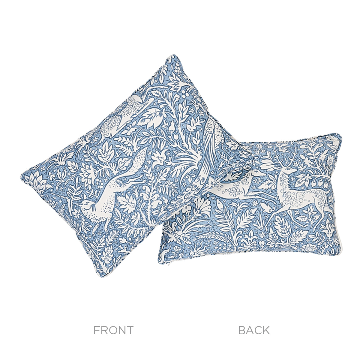 Khan's Park Pillow | Chambray