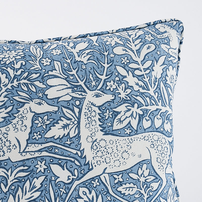 Khan's Park Pillow | Chambray