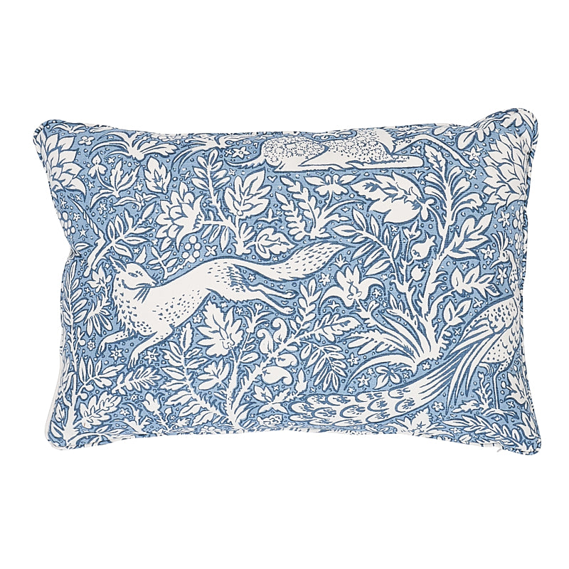 Khan's Park Pillow | Chambray