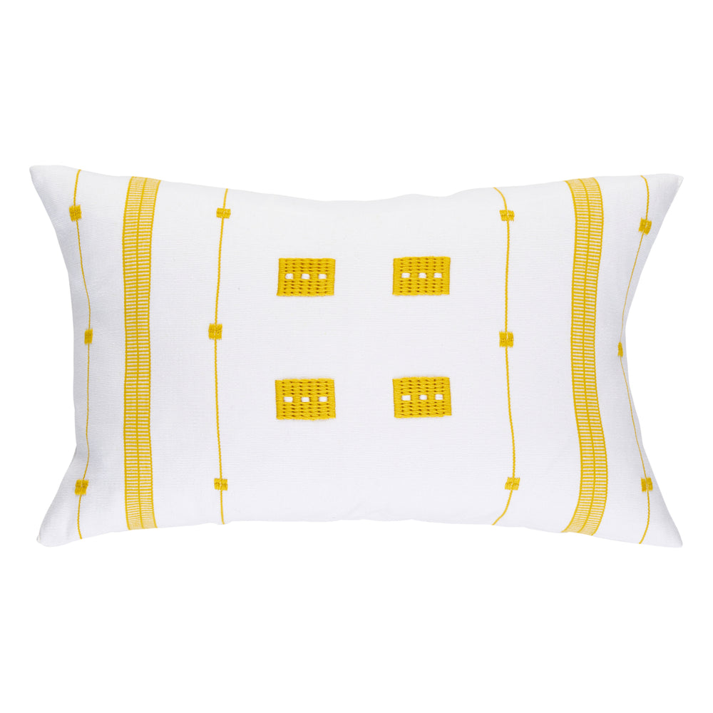 Bandera Lumbar Pillow | Saffron