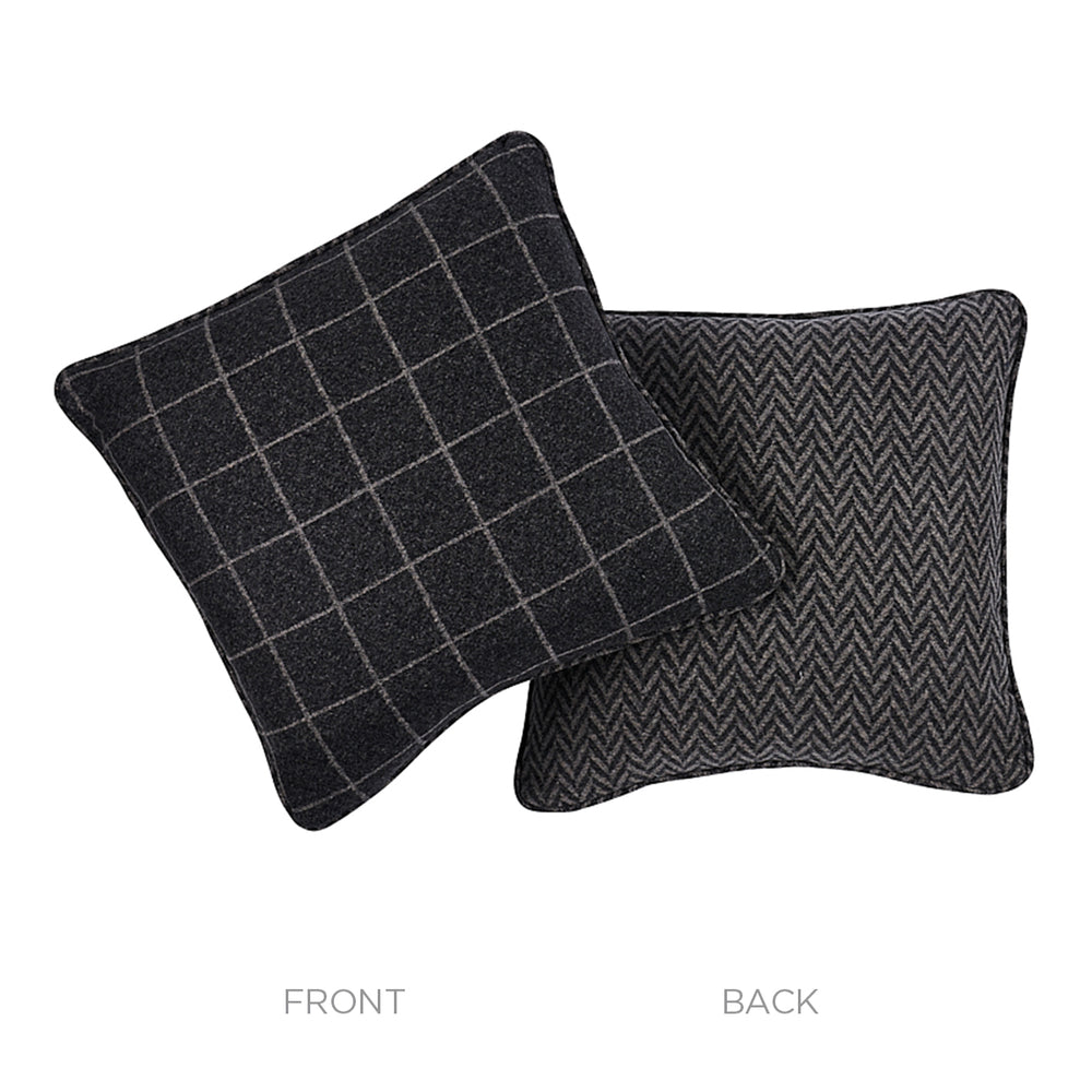 Colorado Pillow | Charcoal/Nickel