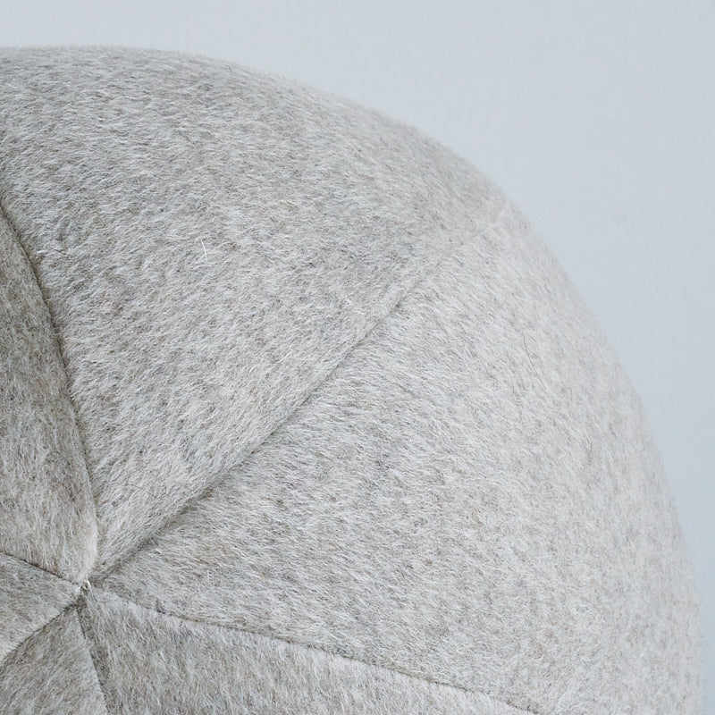Dixon Mohair Sphere Pillow | Stone