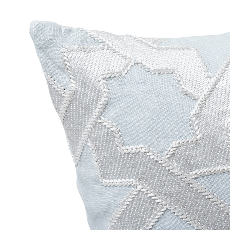 Cordoba Embroidery Pillow | Mist