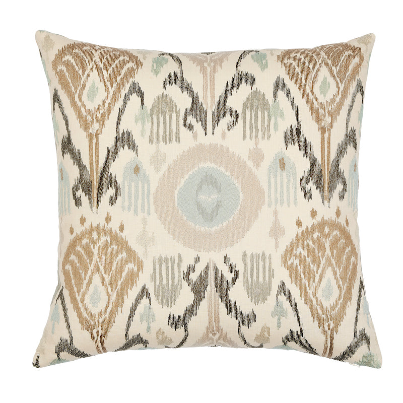 Turkestan Embroidery Pillow | Moonstone