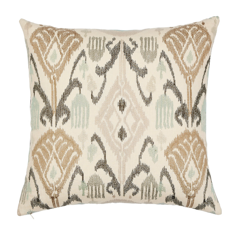 Turkestan Embroidery Pillow | Moonstone