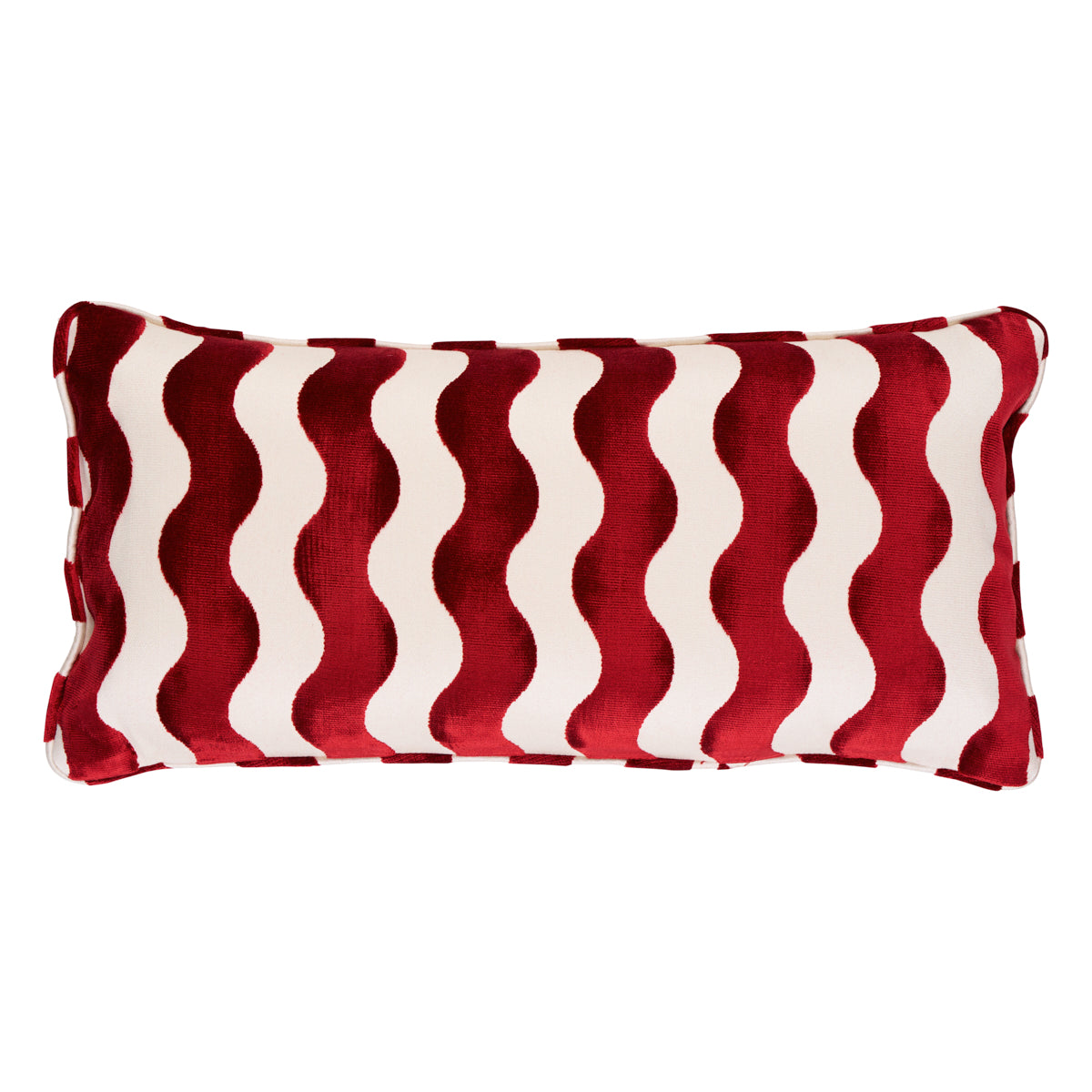 The Wave Pillow | Red