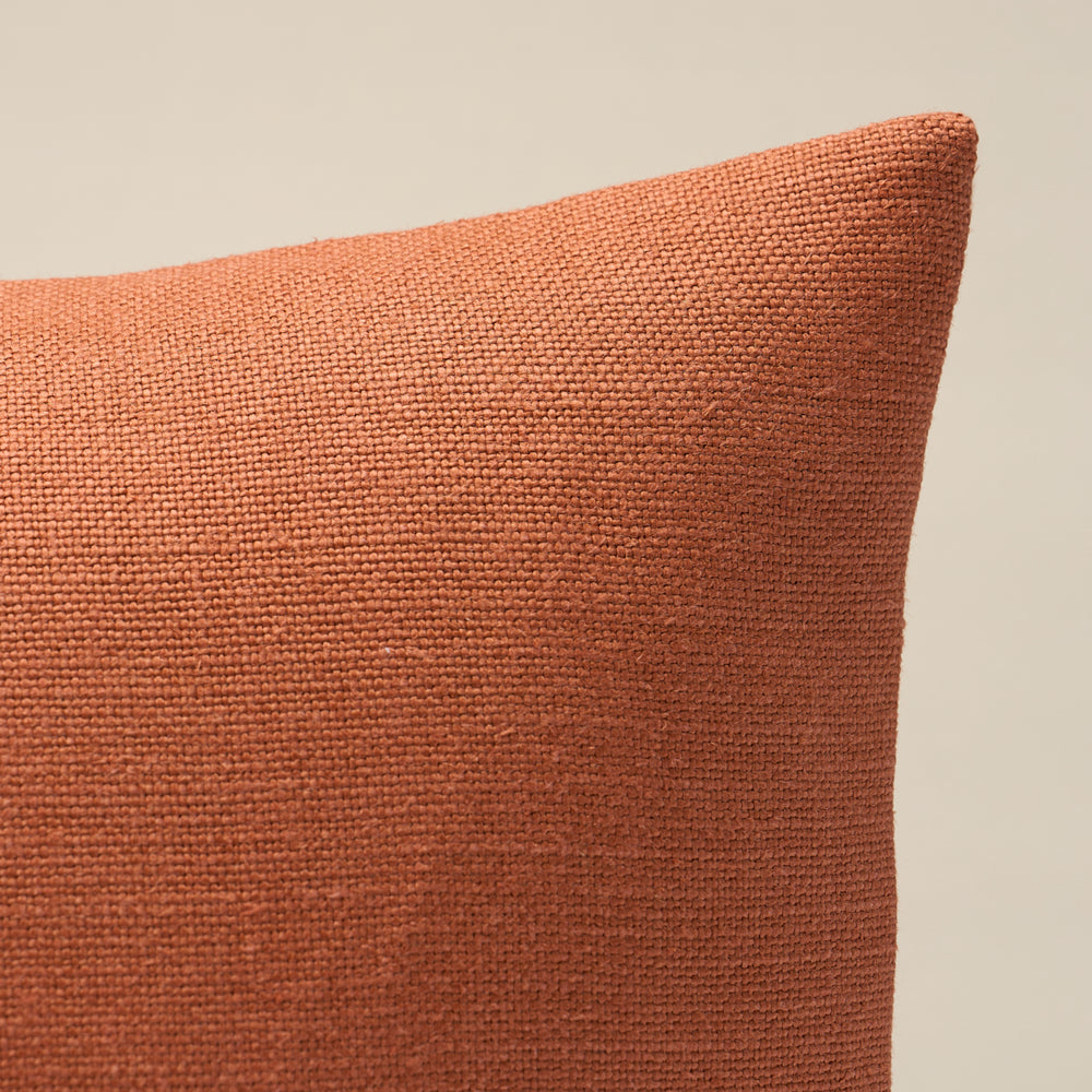 Piet Performance Linen Pillow | Ginger