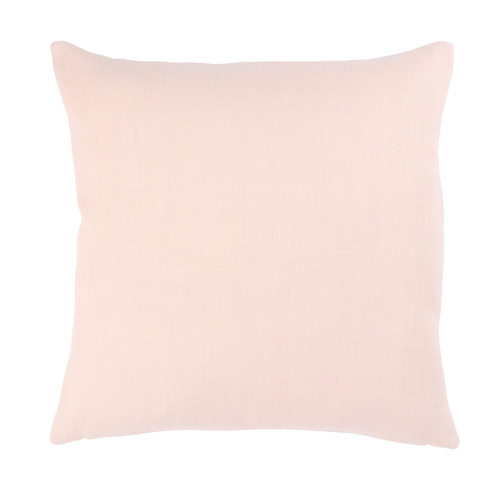 Piet Performance Linen Pillow | Rose Quartz