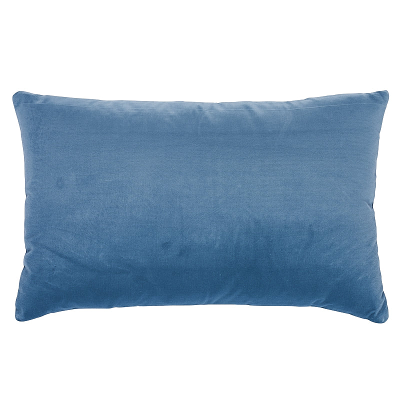 Chinois Fret Pillow | Sky/Ivory