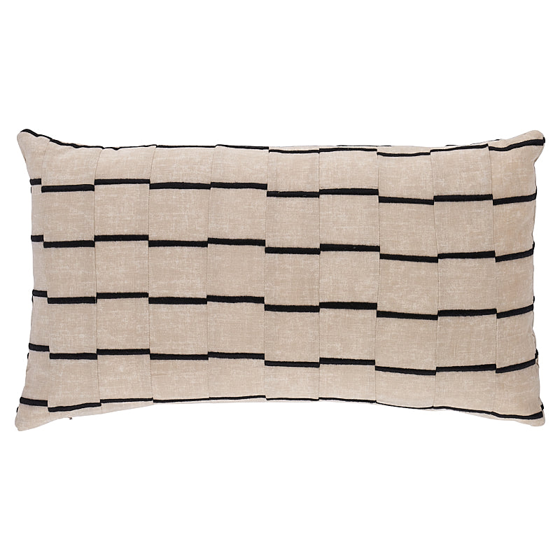 Lines Pillow | Black