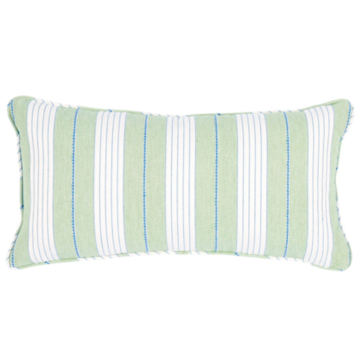 Audrey Stripe Pillow | Green