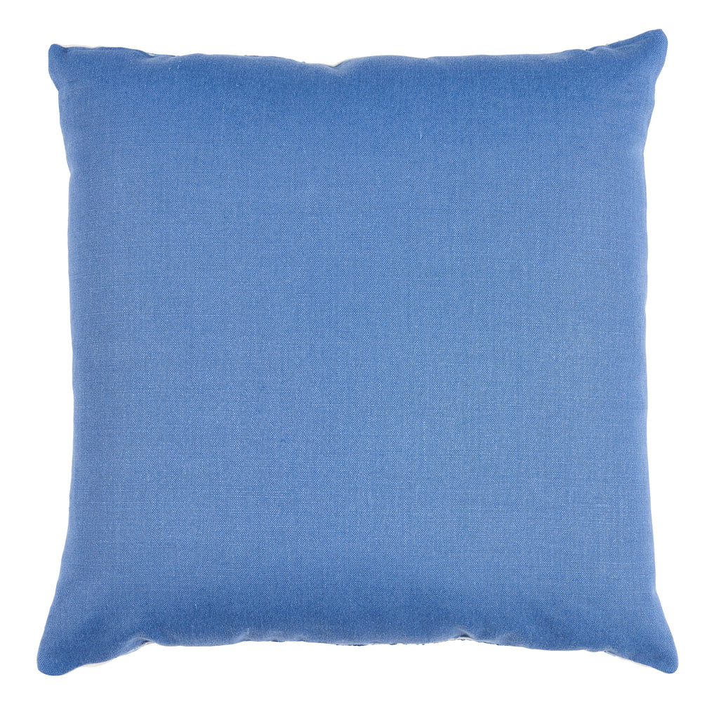 Marguerite Embroidery Pillow | Sky