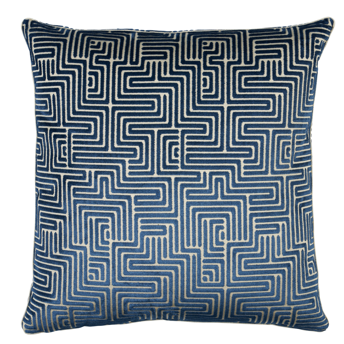 Lisboa Velvet Pillow | Midnight Blue