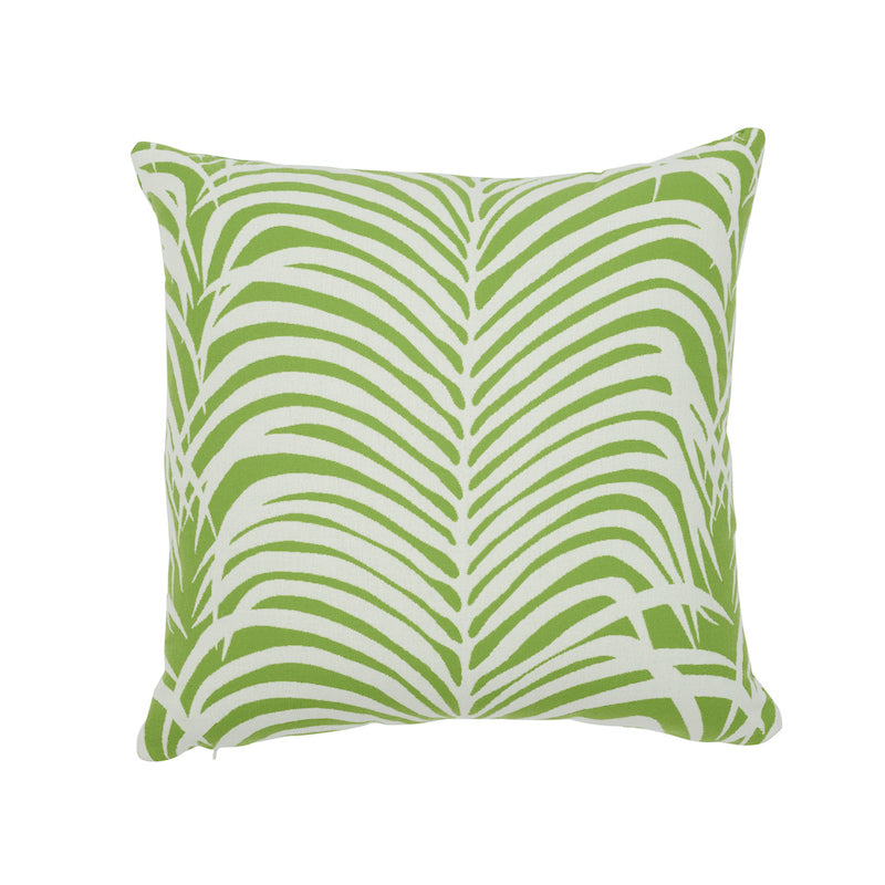 Zebra Palm Indoor/Outdoor Pillow | Leaf