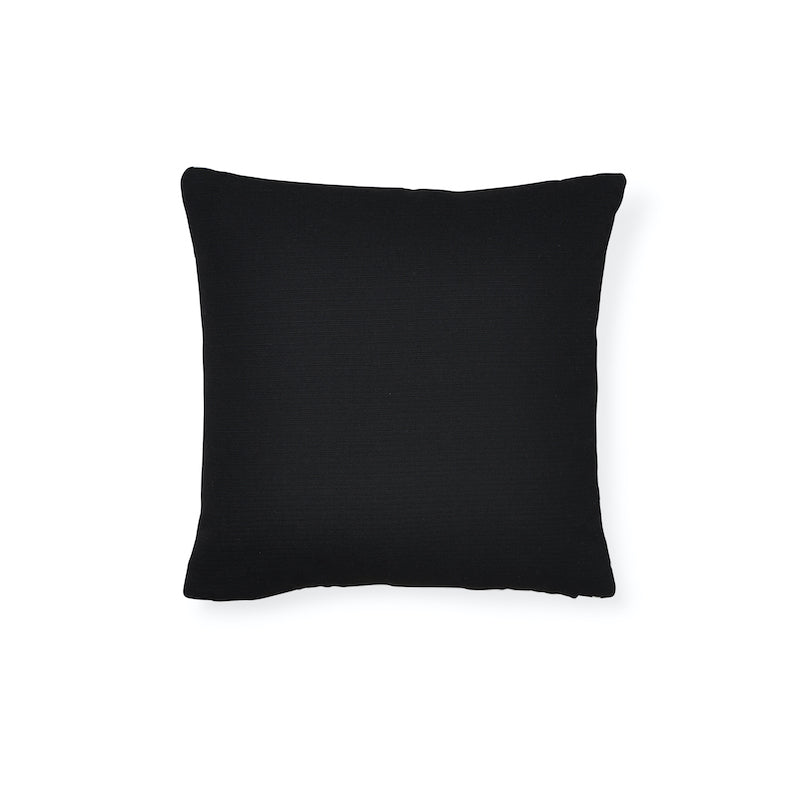 Zebra Palm Indoor/Outdoor Pillow | Black