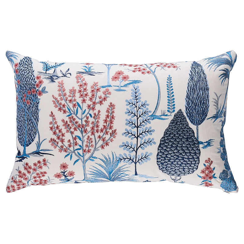 Pandora Embroidery Pillow | Delft & Rose