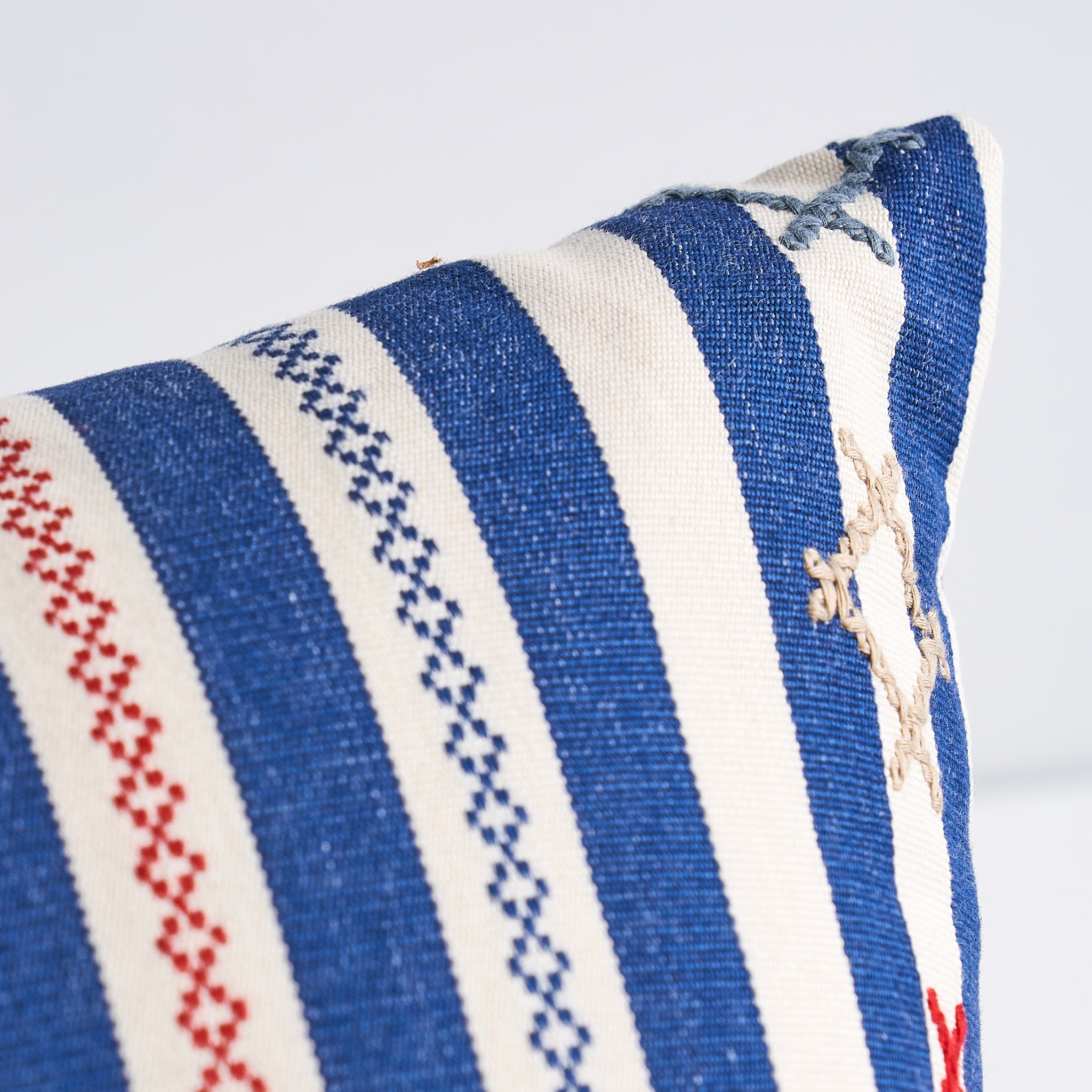 Rhodes Stripe Pillow | Navy