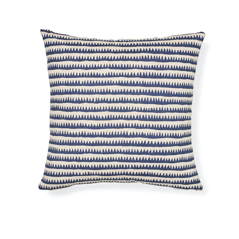 Corfu Pillow | Navy Multi