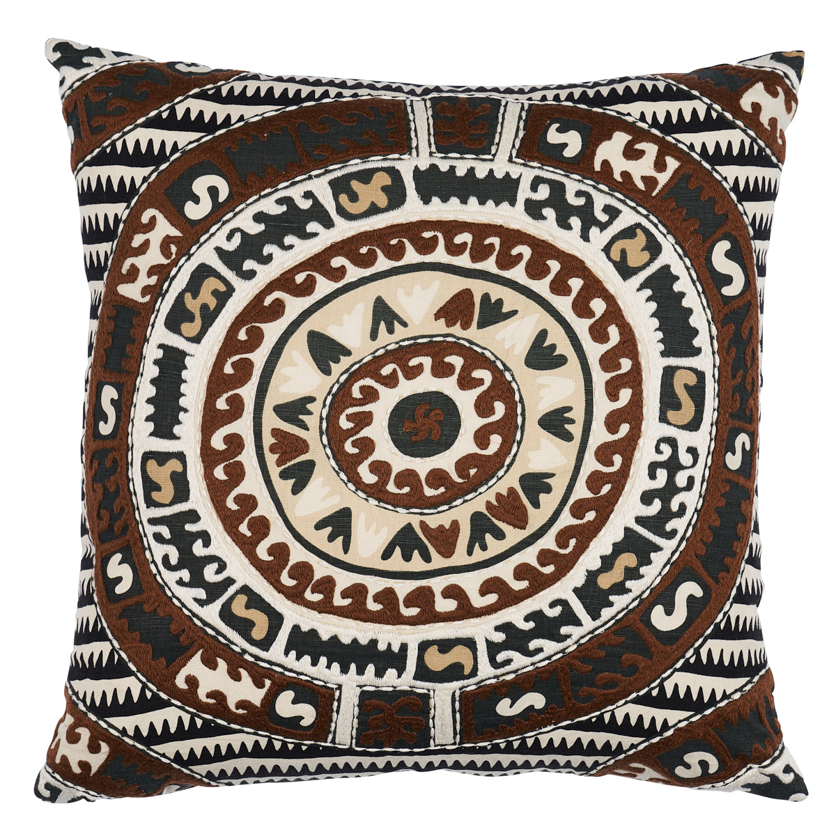 Corfu Pillow | Black Neutral