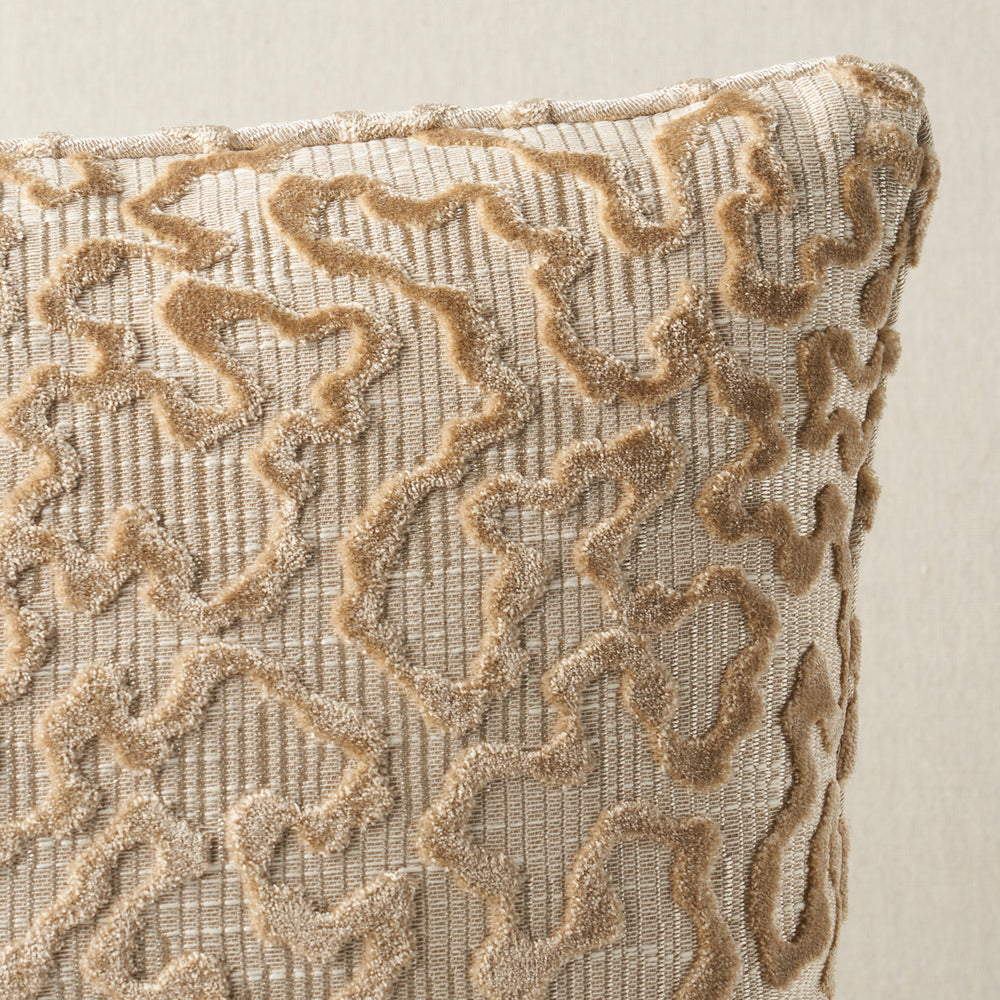 Janis Velvet Pillow | Champagne